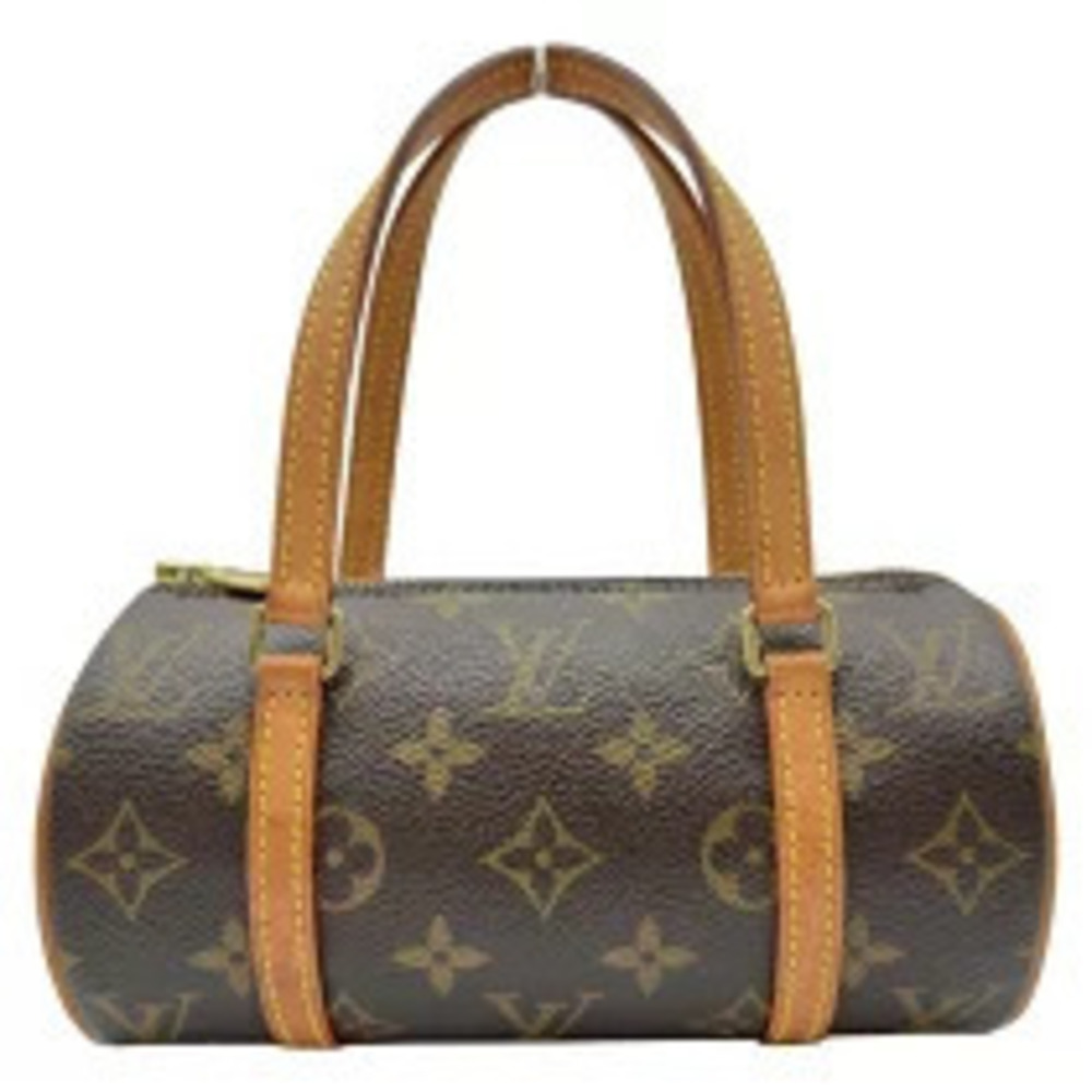 Louis Vuitton Papillon Brown Monogram Leather Handbag